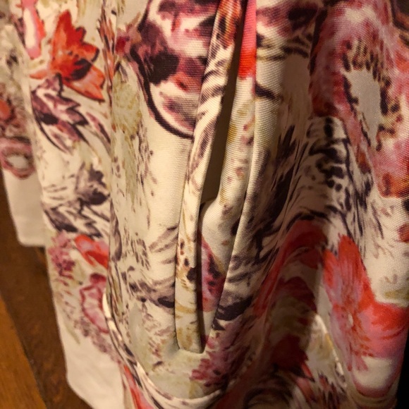 Just Taylor Women's Floral-Print Fit & Flare Dress with Pockets - Picture 2 of 6